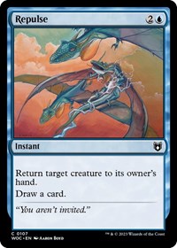 Repulse (107) [Commander: Wilds of Eldraine]