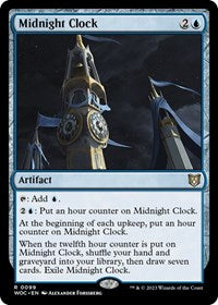 Midnight Clock (99) [Commander: Wilds of Eldraine]