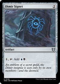 Dimir Signet (146) [Commander: Wilds of Eldraine]