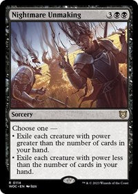 Nightmare Unmaking (114) [Commander: Wilds of Eldraine]