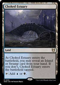 Choked Estuary (155) [Commander: Wilds of Eldraine]