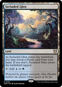 Secluded Glen (166) [Commander: Wilds of Eldraine]