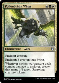 Pollenbright Wings (143) [Commander: Wilds of Eldraine]