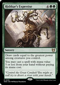 Rishkar's Expertise (130) [Commander: Wilds of Eldraine]