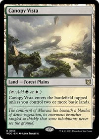 Canopy Vista (153) [Commander: Wilds of Eldraine]