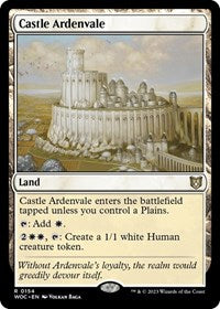 Castle Ardenvale (154) [Commander: Wilds of Eldraine]