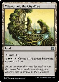 Vitu-Ghazi, the City-Tree (173) [Commander: Wilds of Eldraine]