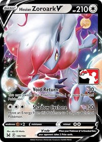 Hisuian Zoroark V (146/196) [Prize Pack Series Cards]