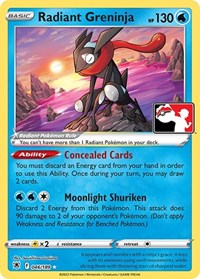 Radiant Greninja (046/189) [Prize Pack Series Cards]