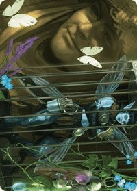 Cooped Up Art Card (1) [Art Series: Wilds of Eldraine]