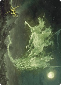 Moonshaker Cavalry Art Card (Gold-Stamped Signature) (5) [Art Series: Wilds of Eldraine]