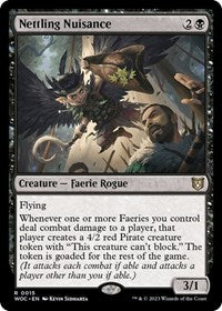 Nettling Nuisance (15) [Commander: Wilds of Eldraine]