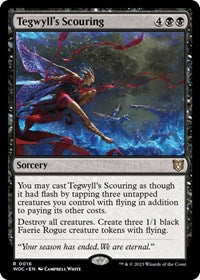 Tegwyll's Scouring (16) [Commander: Wilds of Eldraine]