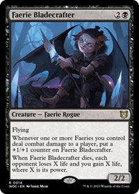 Faerie Bladecrafter (14) [Commander: Wilds of Eldraine]