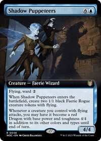 Shadow Puppeteers (Extended Art) (48) [Commander: Wilds of Eldraine]