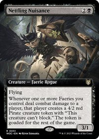 Nettling Nuisance (Extended Art) (51) [Commander: Wilds of Eldraine]