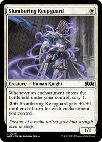 Slumbering Keepguard (29) [Wilds of Eldraine]