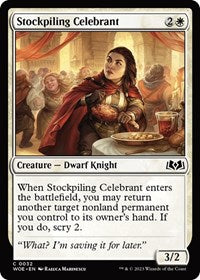 Stockpiling Celebrant (32) [Wilds of Eldraine]