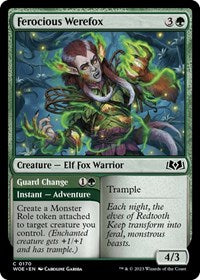 Ferocious Werefox (170) [Wilds of Eldraine]