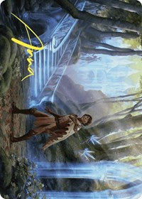Into the Fae Court Art Card (Gold-Stamped Signature) (7) [Art Series: Wilds of Eldraine]
