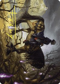 Rowan's Grim Search Art Card (Gold-Stamped Signature) (13) [Art Series: Wilds of Eldraine]
