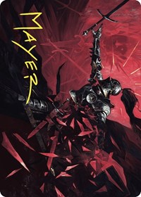 Shatter the Oath Art Card (Gold-Stamped Signature) (14) [Art Series: Wilds of Eldraine]
