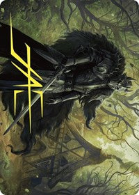 Agatha's Champion Art Card (Gold-Stamped Signature) (22) [Art Series: Wilds of Eldraine]