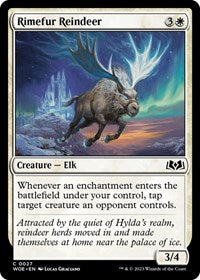 Rimefur Reindeer (27) [Wilds of Eldraine]