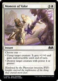 Moment of Valor (20) [Wilds of Eldraine]