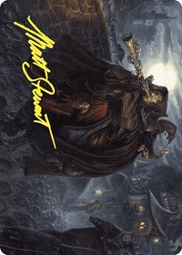 Totentanz, Swarm Piper Art Card (Gold-Stamped Signature) (33) [Art Series: Wilds of Eldraine]