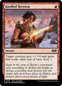 Kindled Heroism (138) [Wilds of Eldraine]