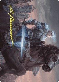 Will, Scion of Peace Art Card (Gold-Stamped Signature) (34) [Art Series: Wilds of Eldraine]