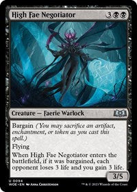 High Fae Negotiator (94) [Wilds of Eldraine]