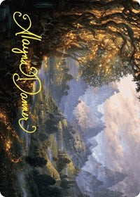 Evolving Wilds Art Card (Gold-Stamped Signature) (47) [Art Series: Wilds of Eldraine]