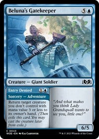 Beluna's Gatekeeper (43) [Wilds of Eldraine]