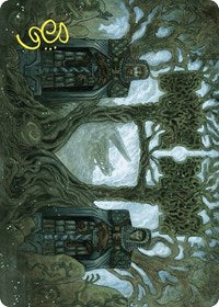 Court of Garenbrig Art Card (Gold-Stamped Signature) (54) [Art Series: Wilds of Eldraine]