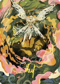 Greater Auramancy Art Card (Gold-Stamped Signature) (61) [Art Series: Wilds of Eldraine]