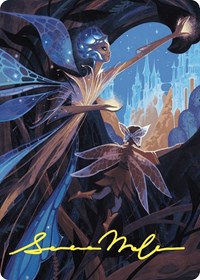 Kindred Discovery Art Card (Gold-Stamped Signature) (67) [Art Series: Wilds of Eldraine]