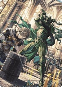 Karmic Justice Anime Art Card (Gold-Stamped Signature) (77) [Art Series: Wilds of Eldraine]