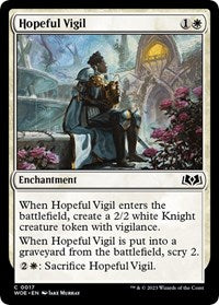 Hopeful Vigil (17) [Wilds of Eldraine]