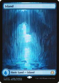 Island - Full Art (0007) (7) [Judge Promos]