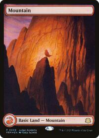 Mountain - Full Art (0009) (9) [Judge Promos]