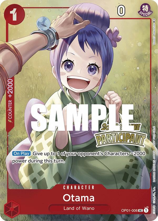 Otama (Online Regional 2023) [Participant] (OP01-006) [One Piece Promotion Cards]