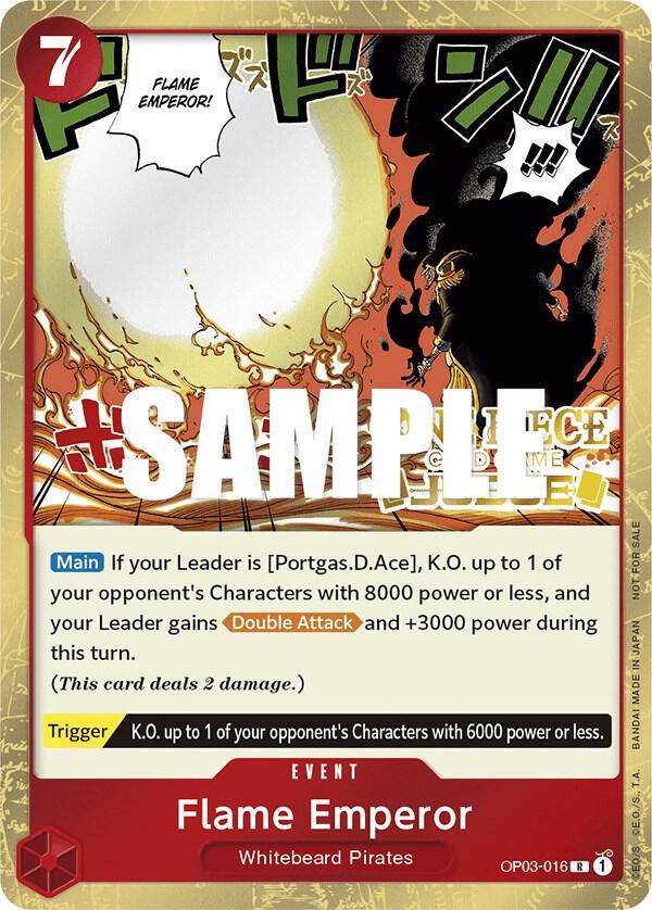 Flame Emperor (Judge Pack Vol. 2) (OP03-016) [One Piece Promotion Cards]