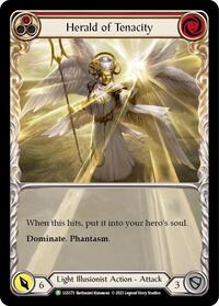 Herald of Tenacity (Red) - LGS173 (LGS173) [Flesh and Blood: Promo Cards]