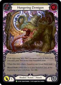 Hungering Demigon (Yellow) - LGS166 (LGS166) [Flesh and Blood: Promo Cards]