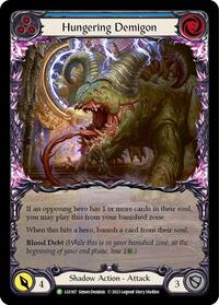 Hungering Demigon (Blue) - LGS167 (LGS167) [Flesh and Blood: Promo Cards]
