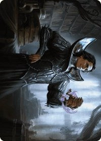 Spiteful Hexmage Art Card (15) [Art Series: Wilds of Eldraine]