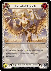 Herald of Triumph (Yellow) - FAB159 (FAB159) [Flesh and Blood: Promo Cards]