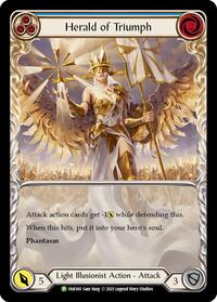 Herald of Triumph (Blue) - FAB160 (FAB160) [Flesh and Blood: Promo Cards]